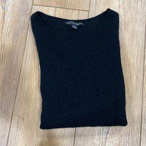 Saks fifth avenue black/white super soft Sweater Size M